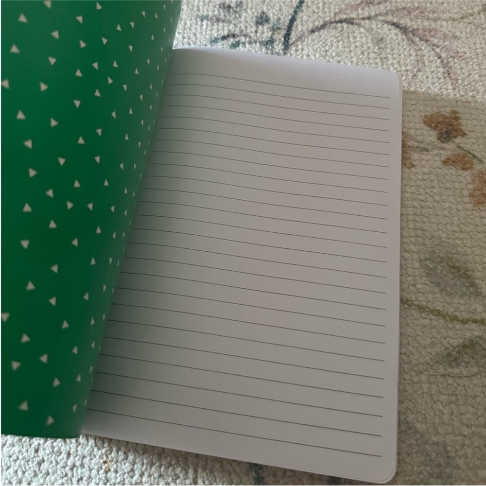 Pink Cactus Patterned Notebook - Picture 2 of 4